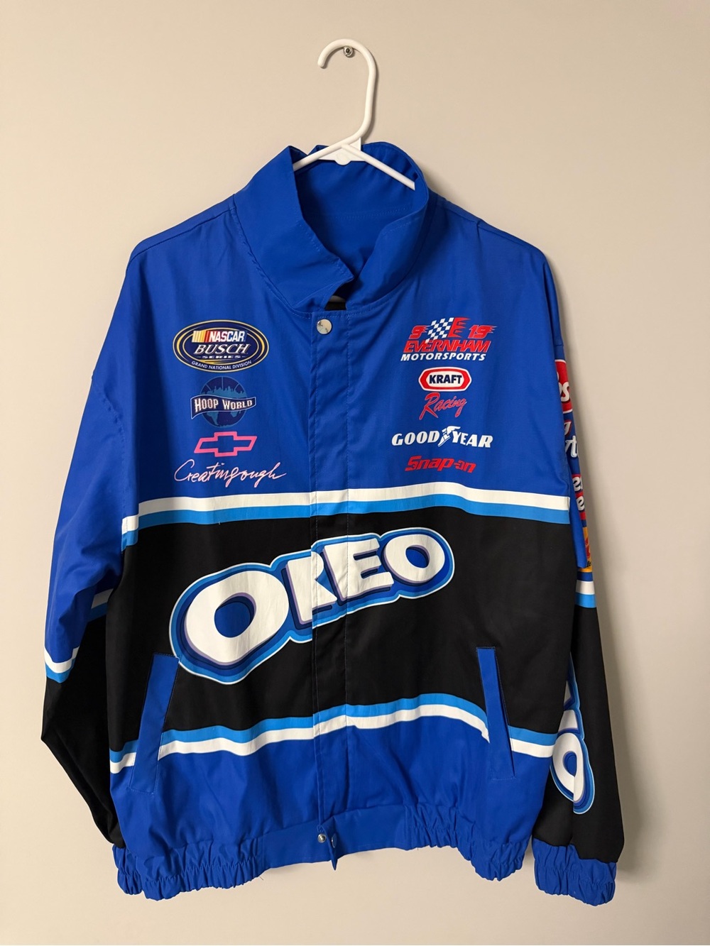 Racing Jacket - Blue & Black